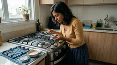 A chama do fogão volta a ficar azul: o jeito simples de desentupir os queimadores com segurança