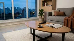 Por que a mesa de centro pode atrapalhar a sala: as medidas que fazem diferença na circulação